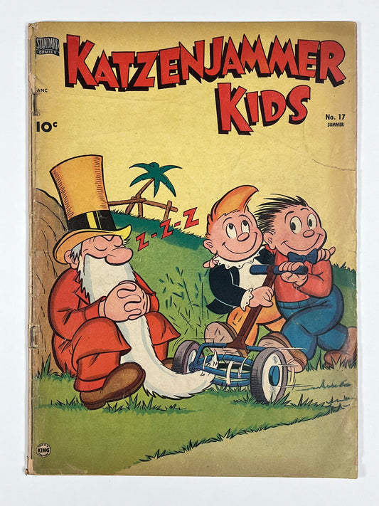 KATZENJAMMER KIDS #17 - 1950 - GD - GOLDEN AGE - STANDARD COMICS - PINE