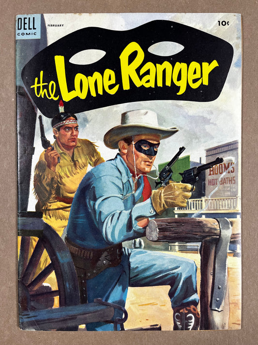 LONE RANGER #80 - 1955 - FN - WESTERN COMICS - GOLDEN AGE - DELL COMICS