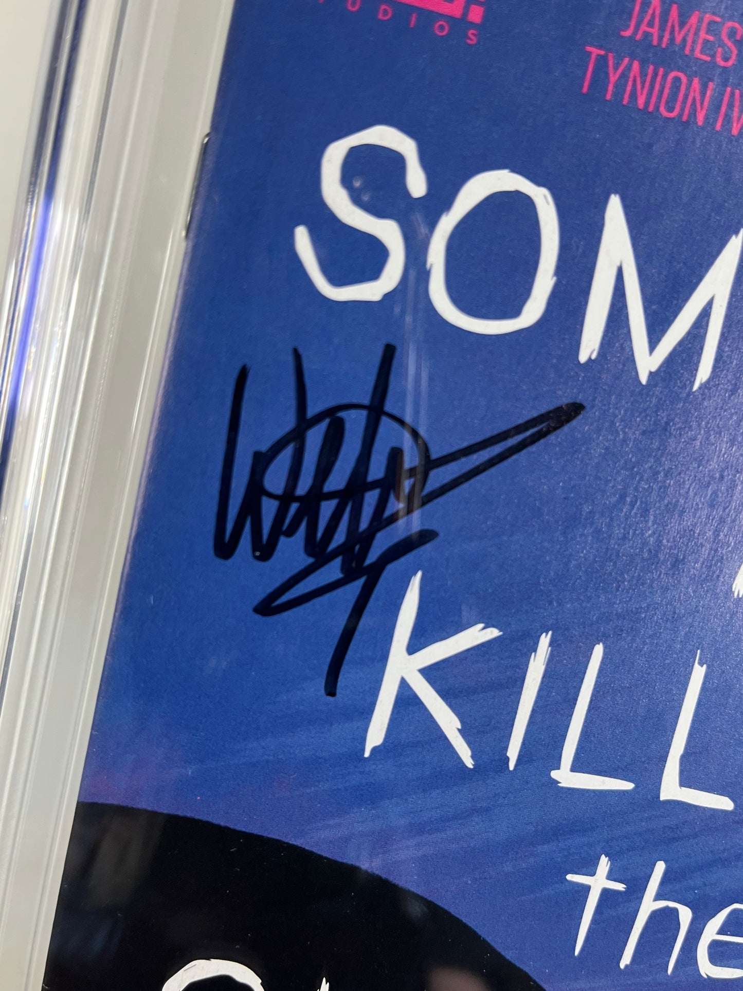 SOMETHING IS KILLING THE CHILDREN #5 CGC SS 9.8 - 2020 - LOW PRINT - SIGNED BY WERTHER DELL'EDERA & JAMES TYNION IV