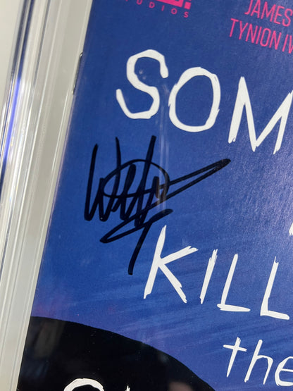 SOMETHING IS KILLING THE CHILDREN #5 CGC SS 9.8 - 2020 - LOW PRINT - SIGNED BY WERTHER DELL'EDERA & JAMES TYNION IV