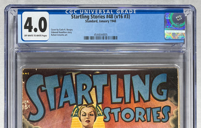 STARTLING STORIES #48 (v16 #3) CGC 4.0 - 1948 - EARLE K. BERGEY COVER - STANDARD - GOLDEN AGE - PULP MAGAZINE