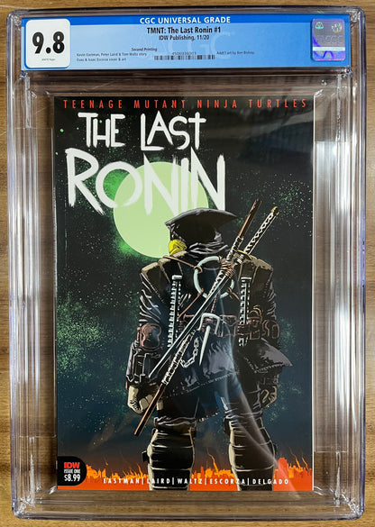 TMNT: THE LAST RONIN #1 CGC 9.8 - 2ND PRINT - 2020 - TEENAGE MUTANT NINJA TURTLES - KEVIN EASTMAN & PETER LAIRD