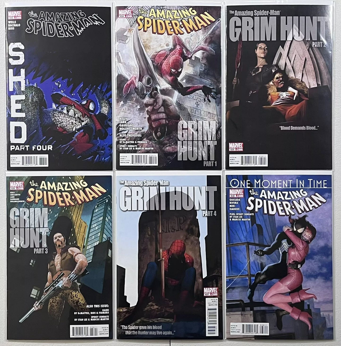 AMAZING SPIDER-MAN #603 604 605 609 610 612 613 614 615 616 618 & MORE LOT - MARVEL COMICS