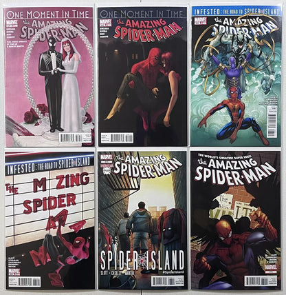 AMAZING SPIDER-MAN #603 604 605 609 610 612 613 614 615 616 618 & MORE LOT - MARVEL COMICS