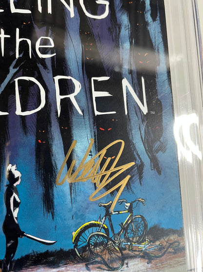 SOMETHING IS KILLING THE CHILDREN #1 CGC SS 9.4 - 2019 - 1ST PRINT - SIGNED BY WERTHER DELL'EDERA & JAMES TYNION IV