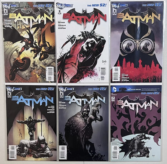 BATMAN (2011) #2-12, 0, 13-23, 23.1-23.2, 24-43, 45-52, & ANNUAL #2 LOT - NEW 52