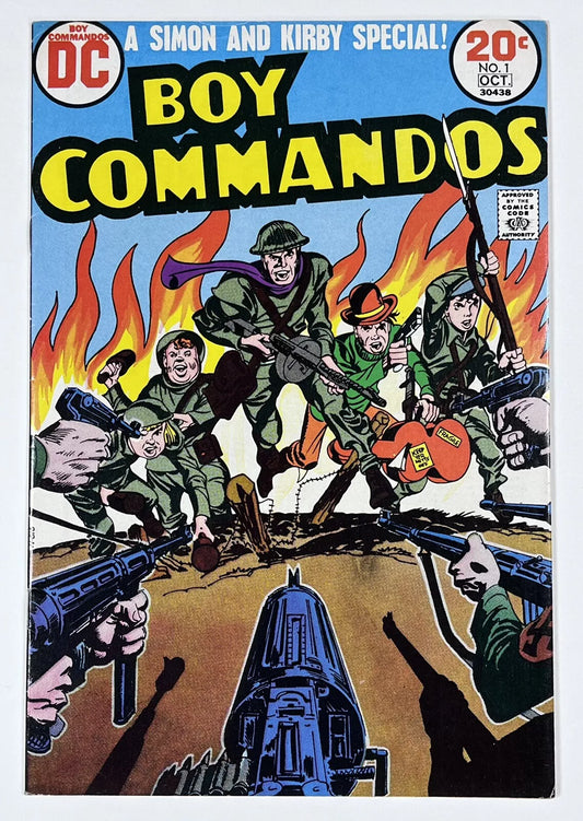 BOY COMMANDOS #1 - 1973 - FN/VF - BRONZE AGE - DC COMICS