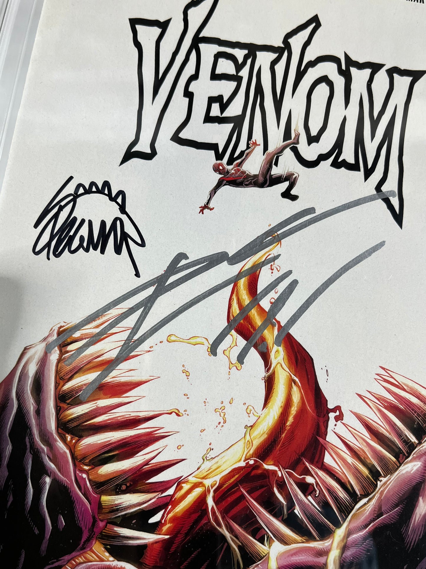 VENOM #3 CGC SS 9.8 - 2018 - 1ST FULL APPEARANCE OF KNULL - SIGNED BY DONNY CATES & RYAN STEGMAN