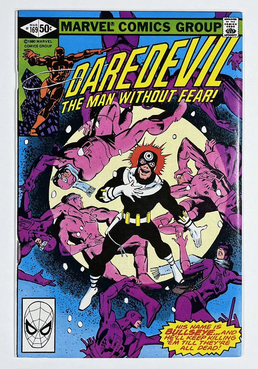 DAREDEVIL #169 - 1981 - FN+ - 2ND APPEARANCE OF ELEKTRA - HAND BOUND REJECT COPY